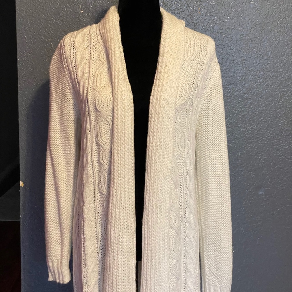NWT Super comfy white cardigan